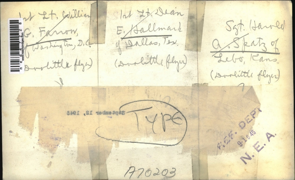 1945 Press Photo US Army