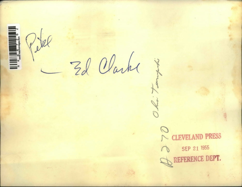 1955 Press Photo Ohio Turnpike