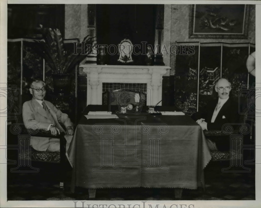 1939 Press Photo Great Britian-Japanese conference conference in Tokyo.