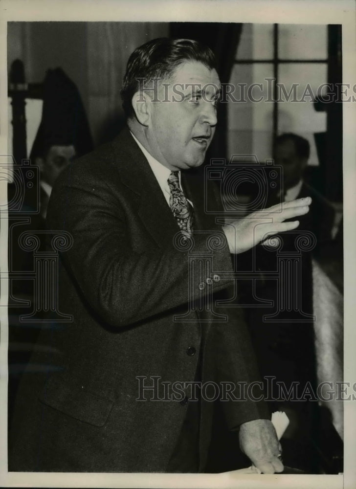 1939 Press Photo Ranson Aldridge seeks additional funds for cotton farmers