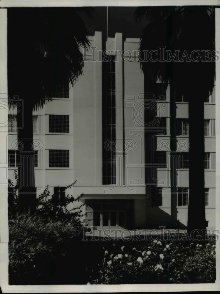1937 Press Photo New House of Public Works Division