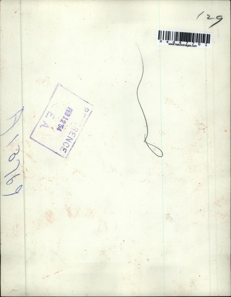 1954 Press Photo Vatican City Medical bulletin issued that Pope Pius XII has