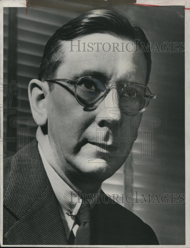 1949 Press Photo Ben Hibbs editor of Saturday Evening Post