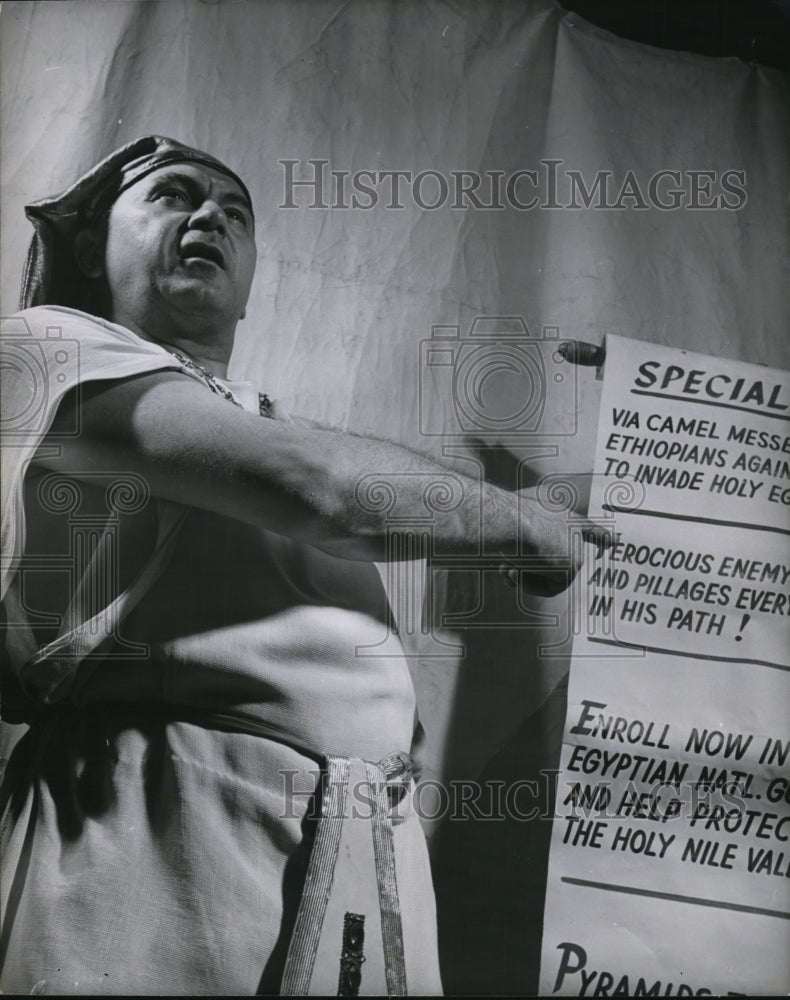 1952 Press Photo Lohner in Aide