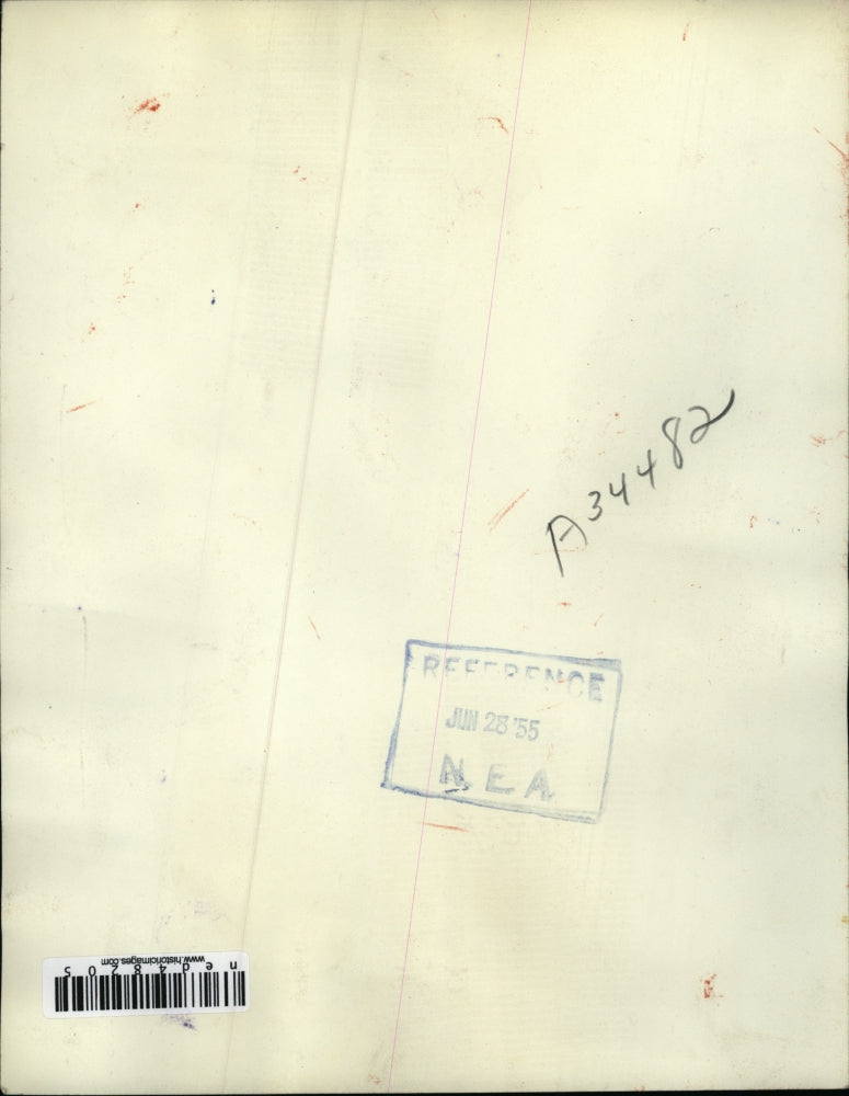 1955 Press Photo Benjamin F. Fairless (L) and Roger M. Blough