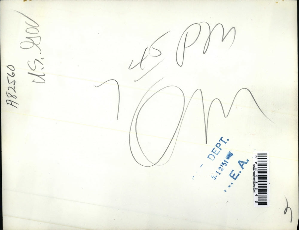 1951 Press Photo William Harrison Defense Production Administrator, Washington