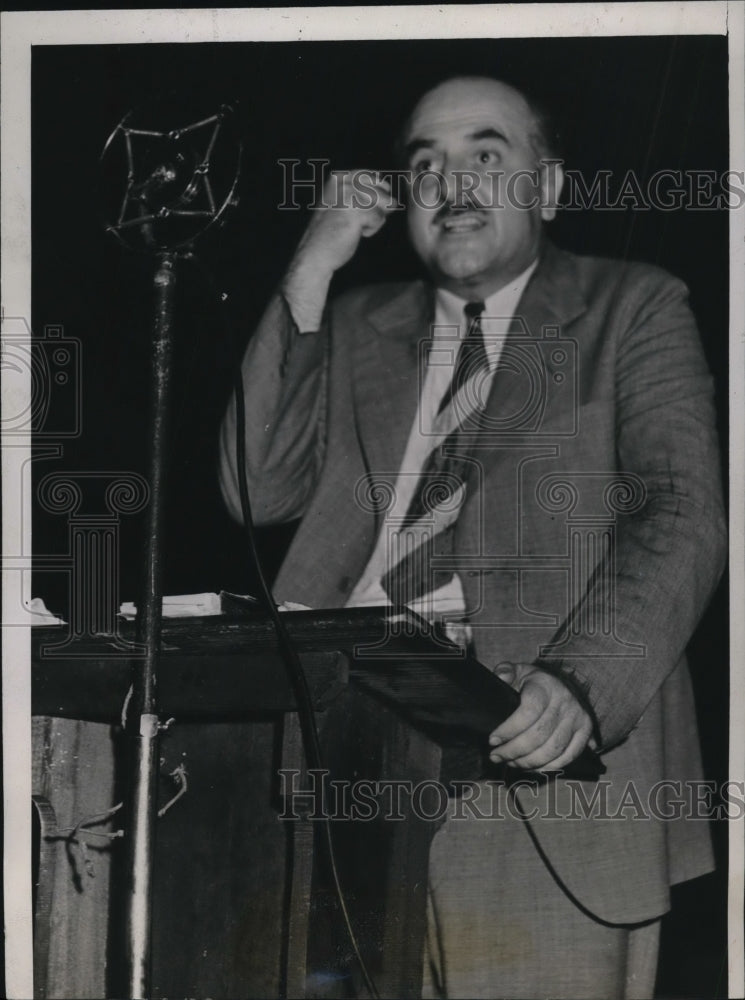 1938 Press Photo Rev Gerald Winrod candidate for US Senator