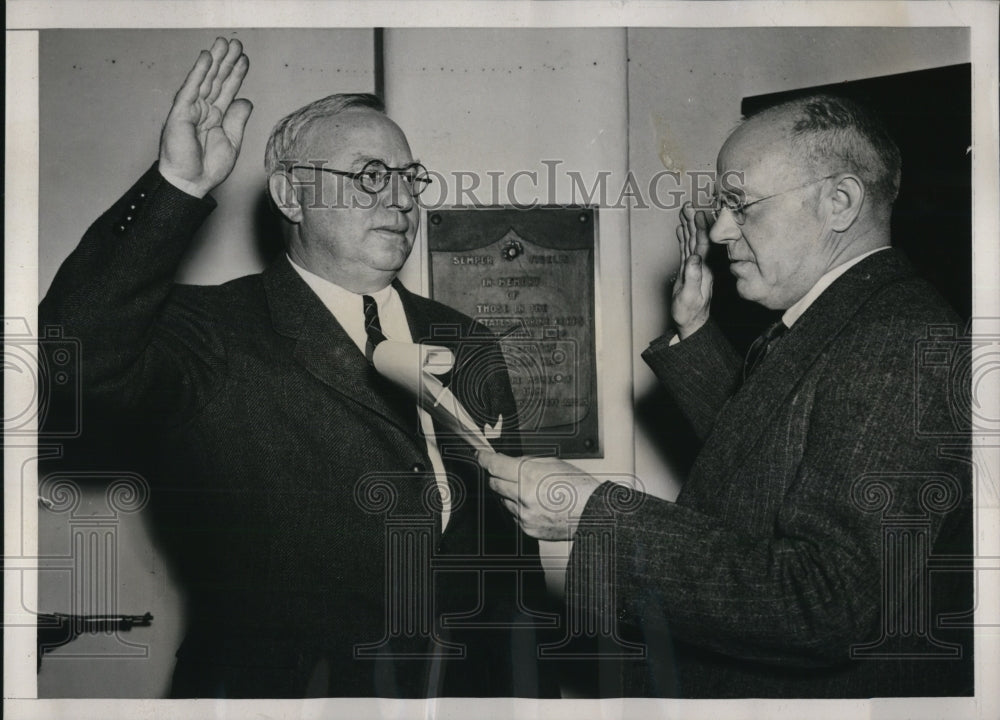 1939 Press Photo Brigadier general Edward Ostermann & Major Gen. Thomas Holcomb