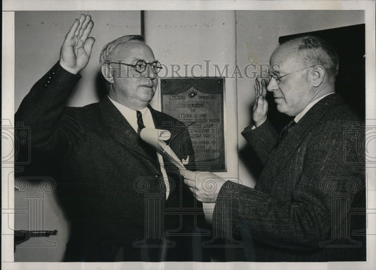 1939 Press Photo Brigadier general Edward Ostermann & Major Gen. Thomas Holcomb