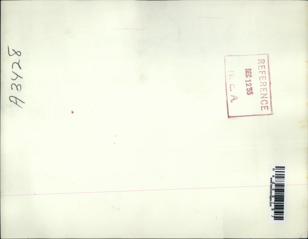 1955 Press Photo Washington Jack Howard President of EW Scripps Co was sworn