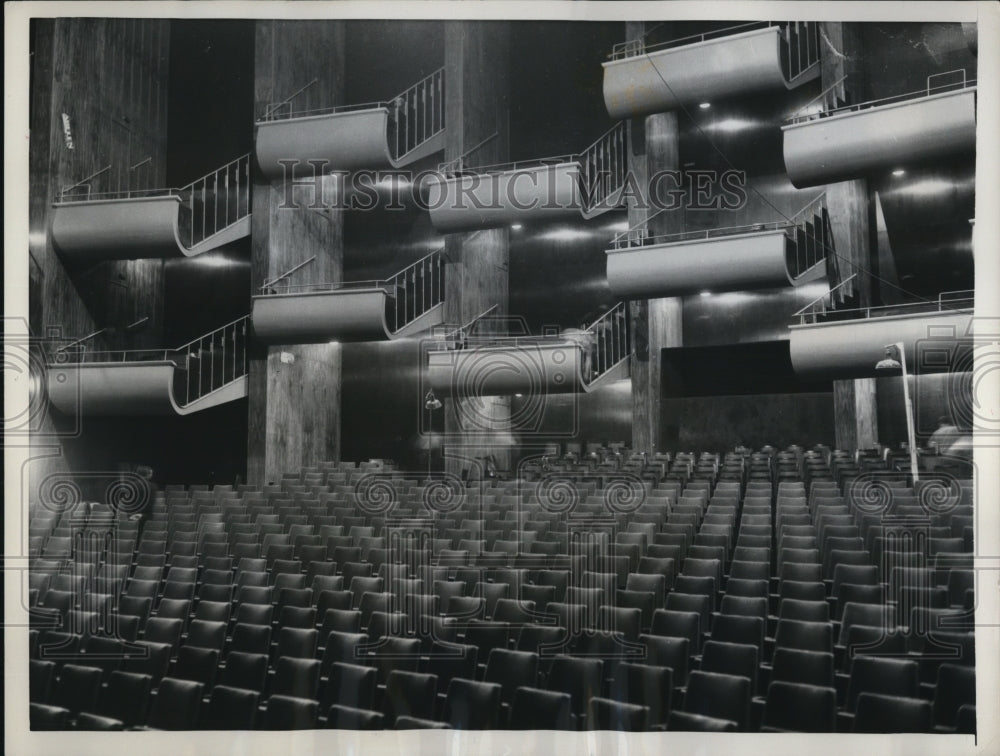 1957 Press Photo Cologne Opera House