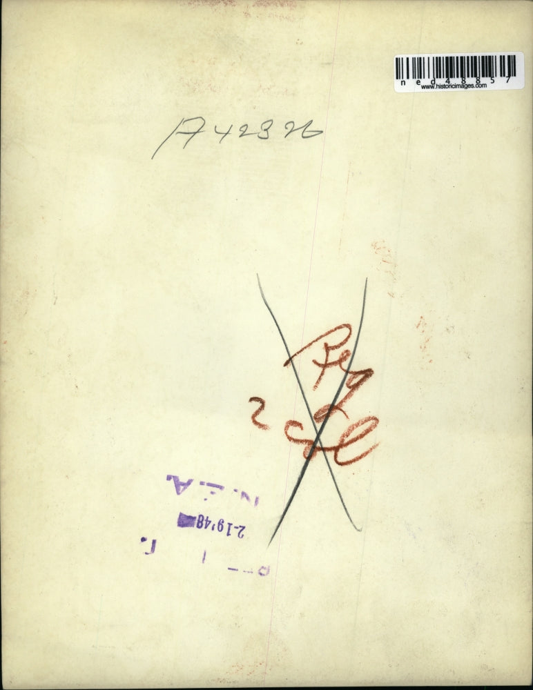 1948 Press Photo The Wedding Rehearsal