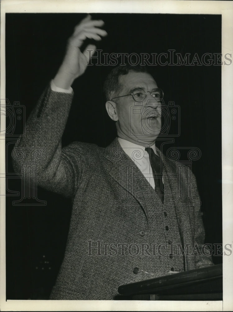 1941 Press Photo J. Carter Fort, Railroad Attorney