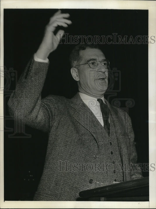 1941 Press Photo J. Carter Fort, Railroad Attorney