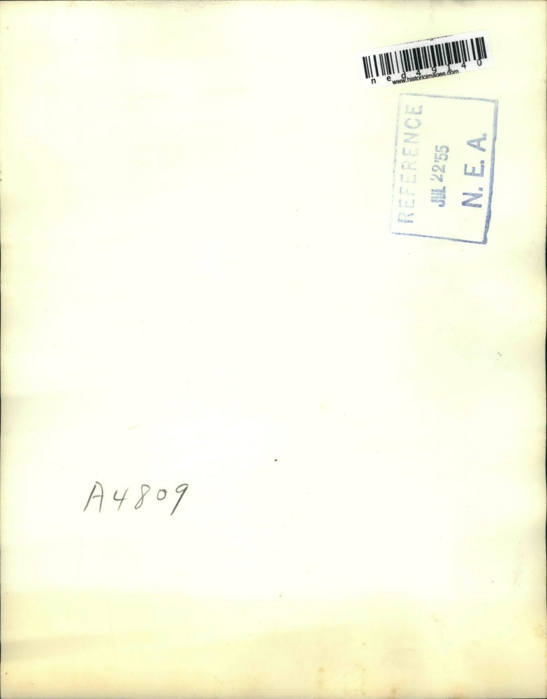 1955 Press Photo Joseph Berrello, newspaper boy and Chief William Schnurr