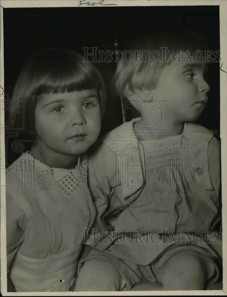 1923 Press Photo Thelma and Lloyd Barnett