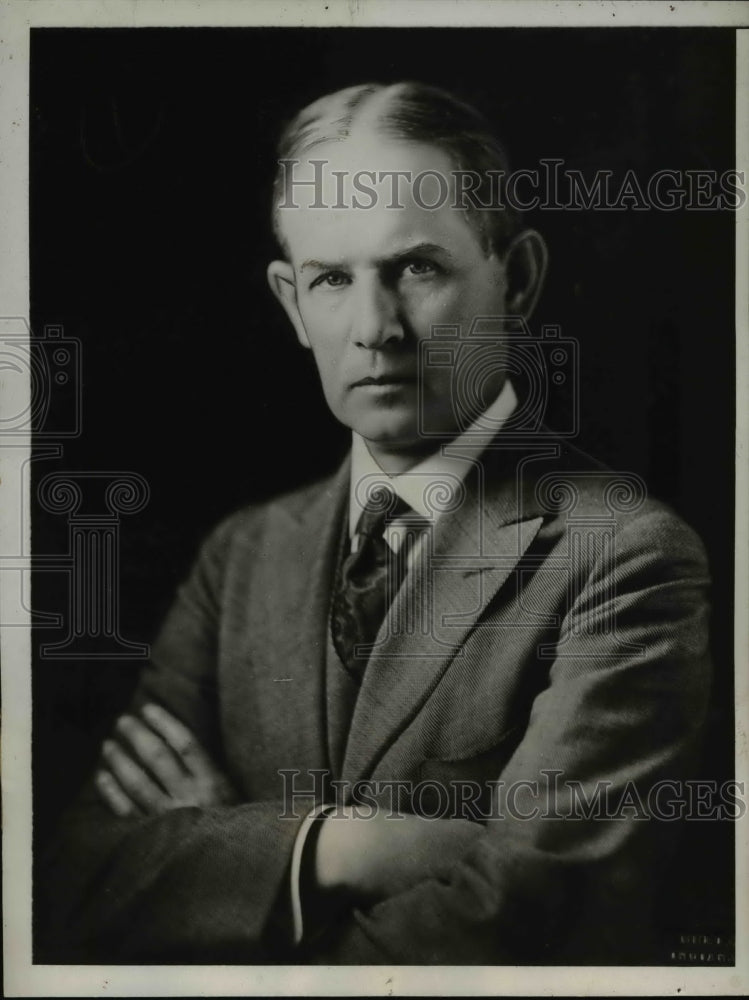1932 Press Photo Evans Nodlen, prominent Indiana financier