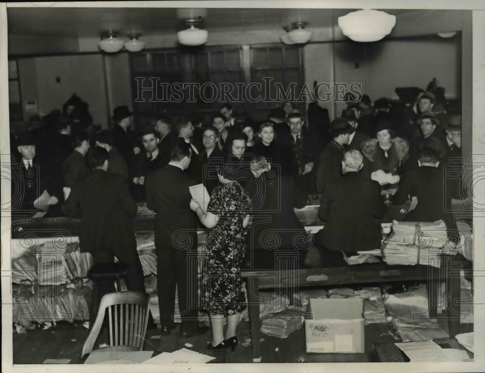 1938 Press Photo Third District of Internal Revenue