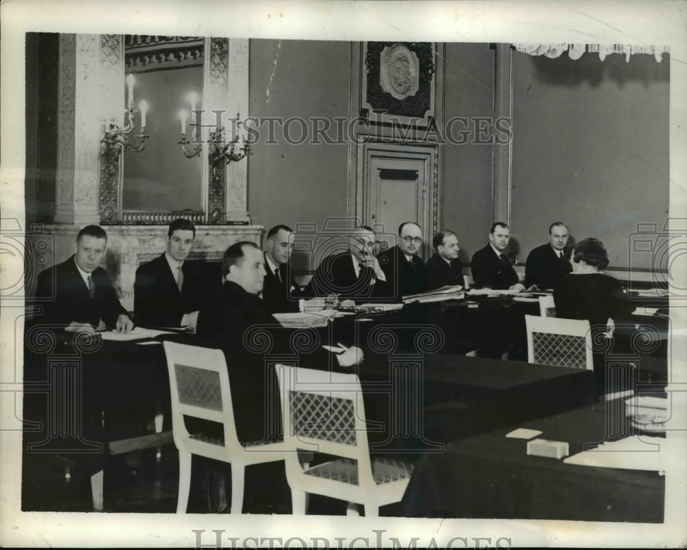 1938 Press Photo OSLO states faced international problems