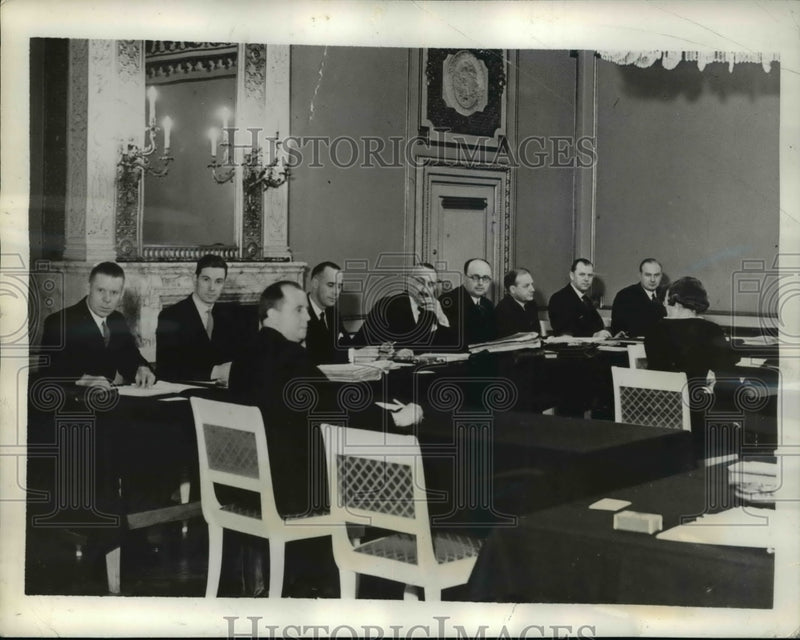 Load image into Gallery viewer, 1938 Press Photo OSLO states faced international problems
