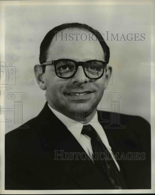 1954 Press Photo Herbert Jacobs Appointed General Manager