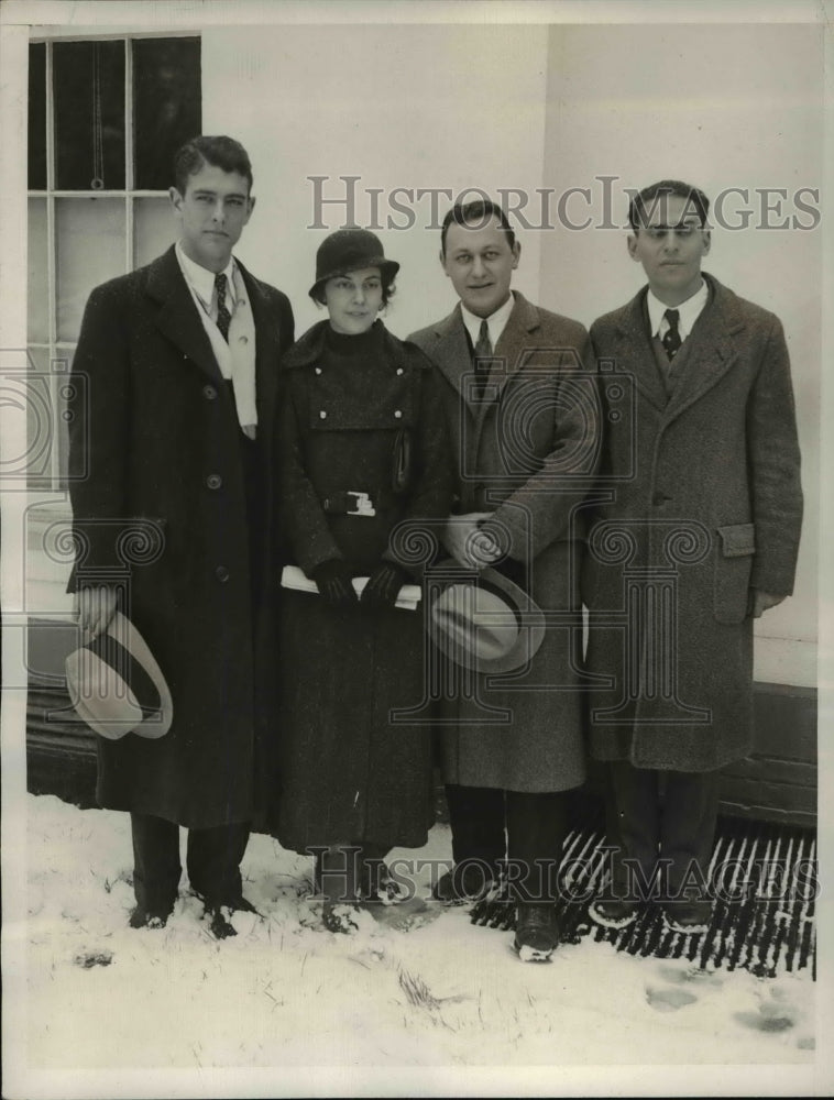 1932 Press Photo Washington D.C. Delegations representing the United Youth