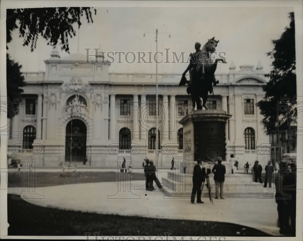 1938 Press Photo Chamber of Deputies in Lima, Peru- Historic Images