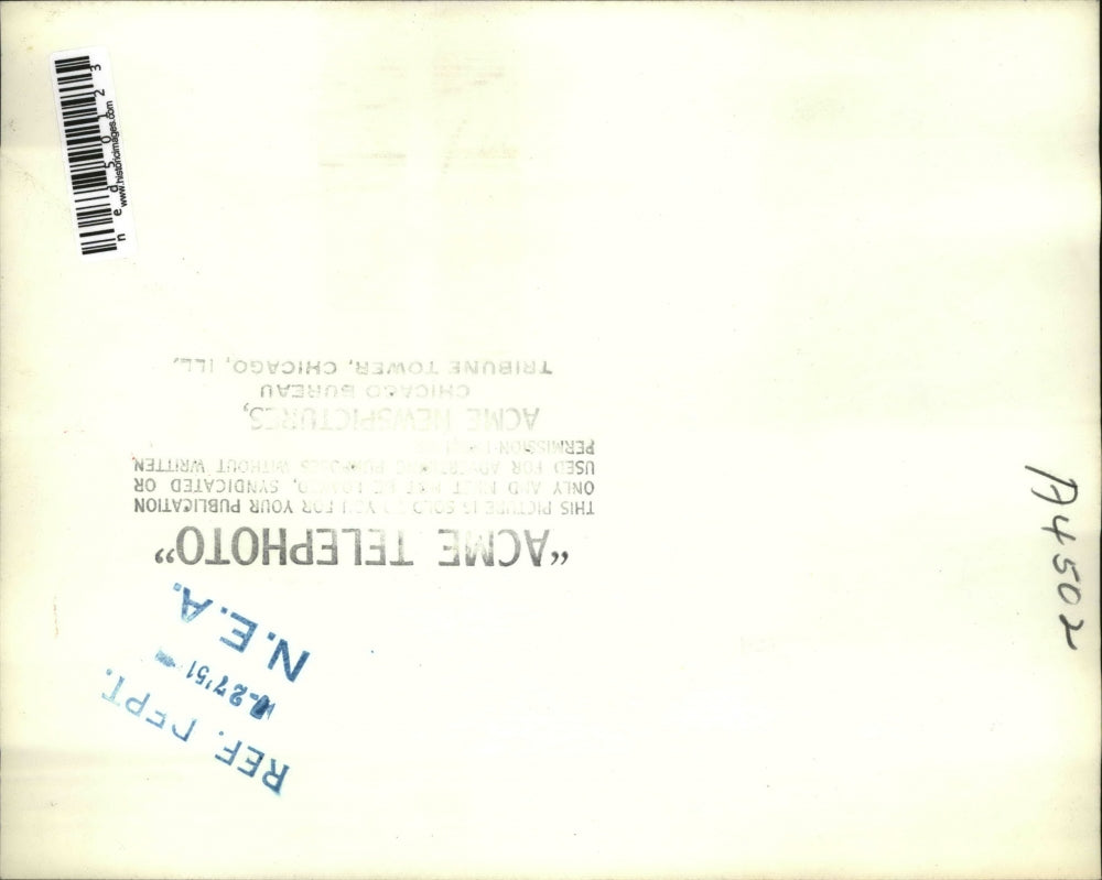 1951 Press Photo The fire at the auxilliary ketch after the explosion