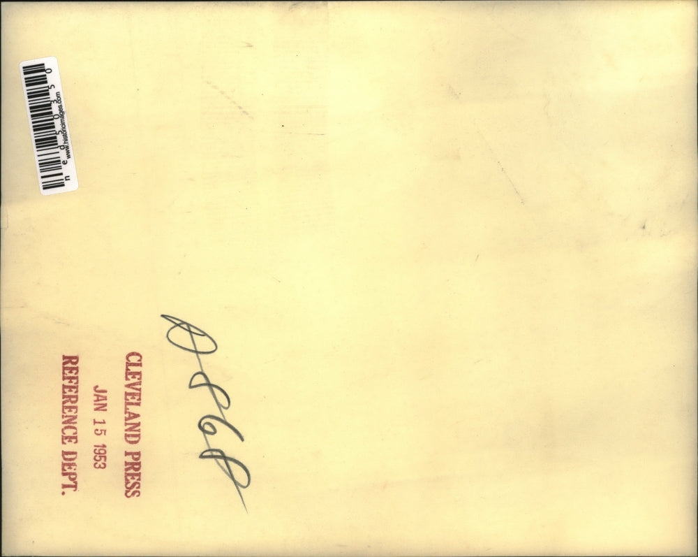 1953 Press Photo Cars Parked at Concert Bandstand During PTC Strike