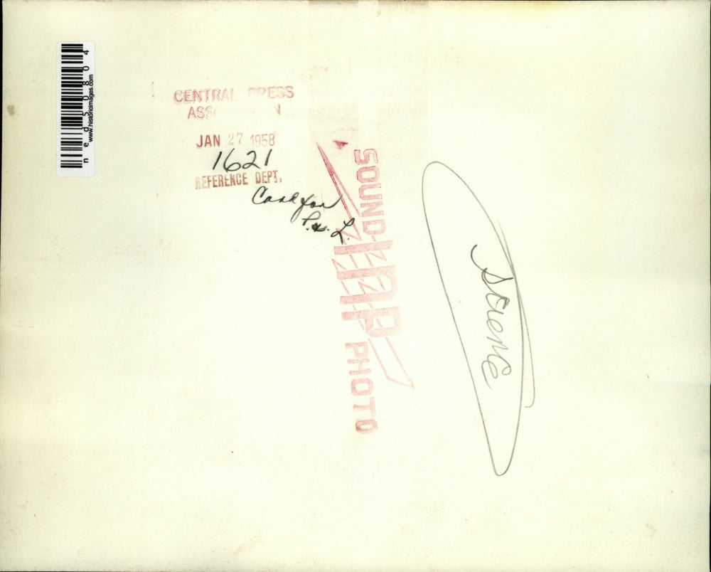 1958 Press Photo Scientists Dr. Maseo Tsuzuhi, C. Pavan, Andre Lebedinsky