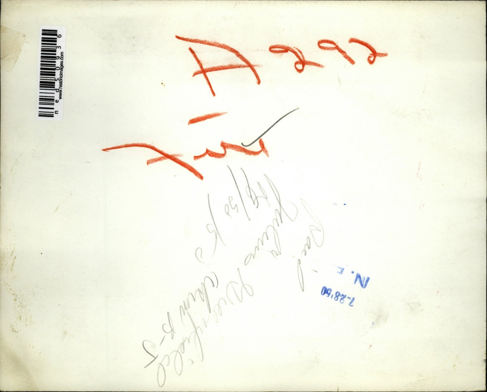 1950 Press Photo Aftermat of an Akron Fire