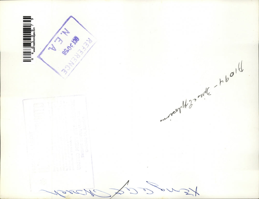 1958 Press Photo Detroit Mich homes wrecked by RCAF Vulcan plane crash