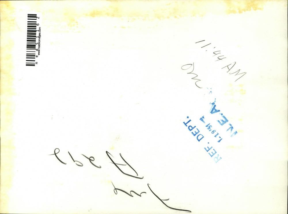 1951 Press Photo Fire