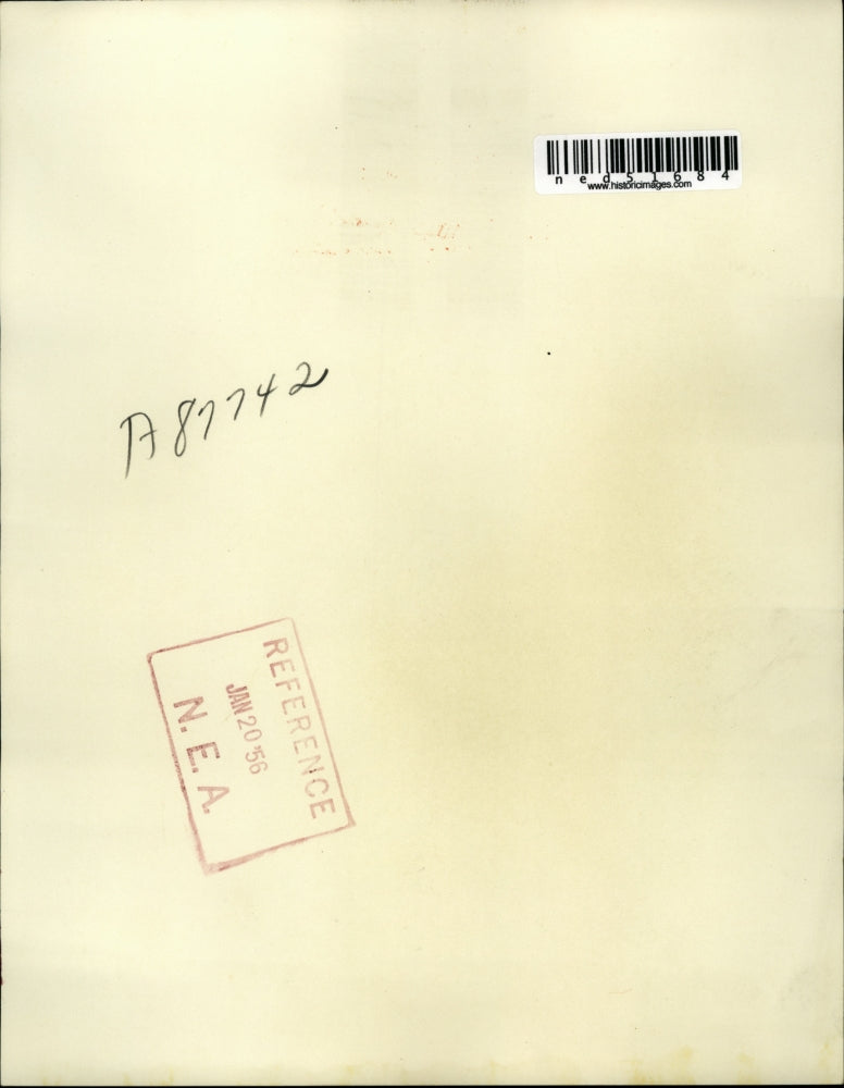 1956 Press Photo From Pres. Eisenhower to David Szymkowski