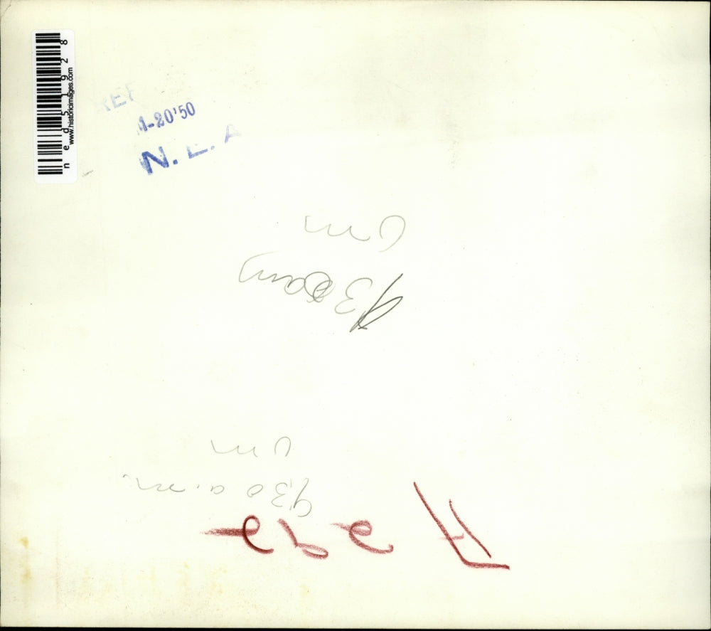 1950 Press Photo Cordes Lumber Co. completely destroyed by a flash fire