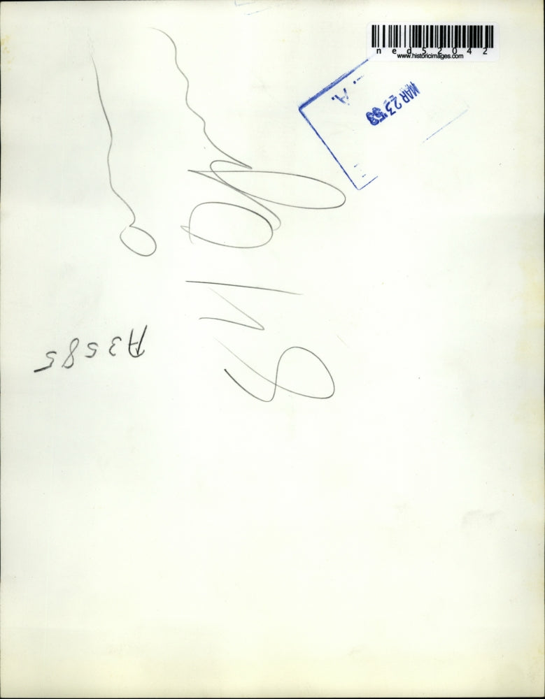 1953 Press Photo Smoke rises skyward from Terminal Warhouse in Wilmington