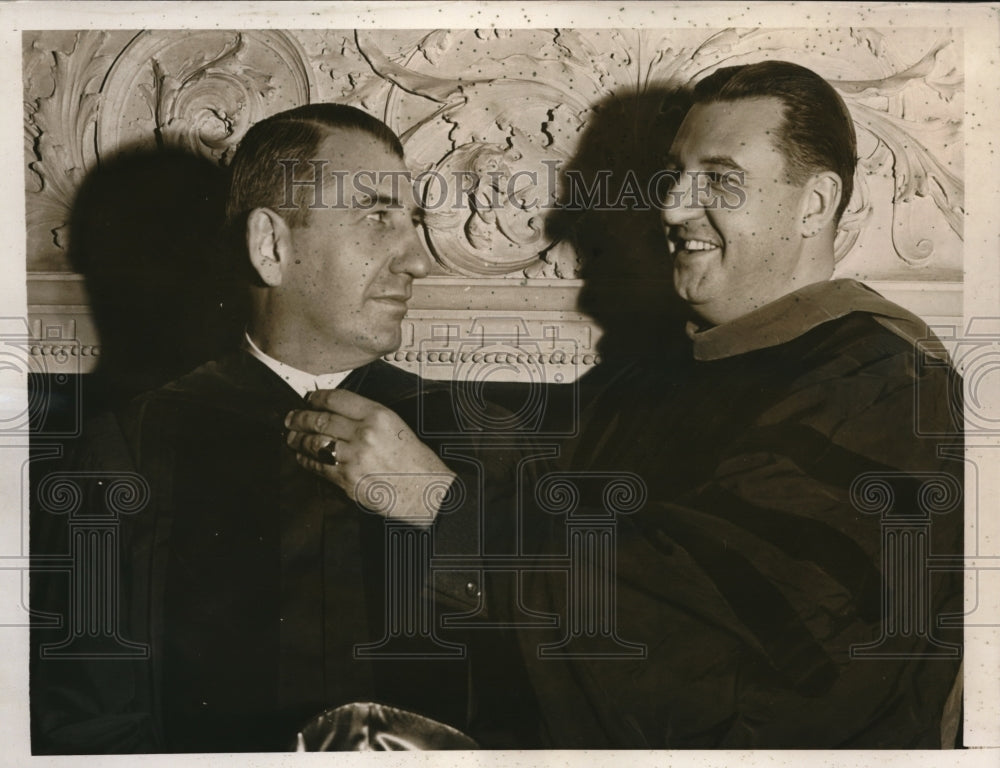 1940 Press Photo Jenkintown Pa Raymon Kistler pres of Beaver College,