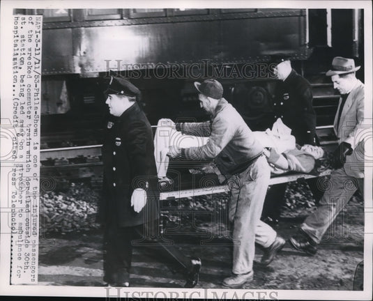 1953 Press Photo Picture of one of the passengers on the accident - ned52550