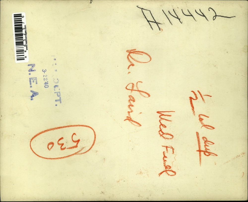 1940 Press Photo Dr Donald S Laird