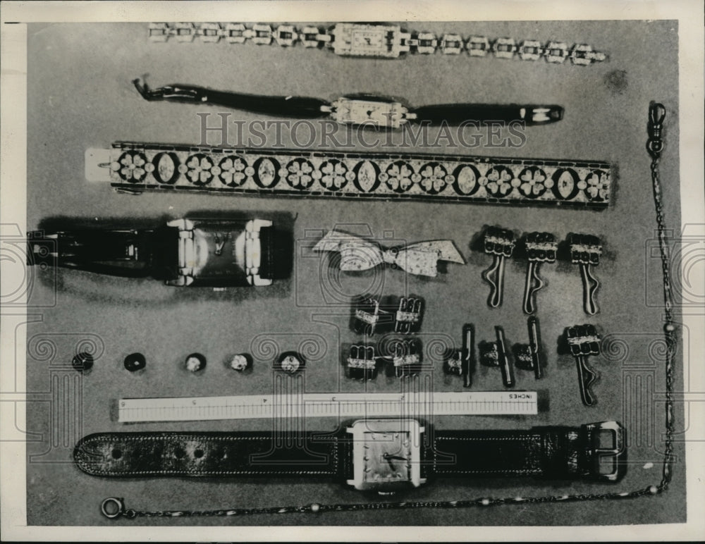 1935 Press Photo Mrs Lula Mae Bennett, Night Club Dancer Evidence in Theft Case