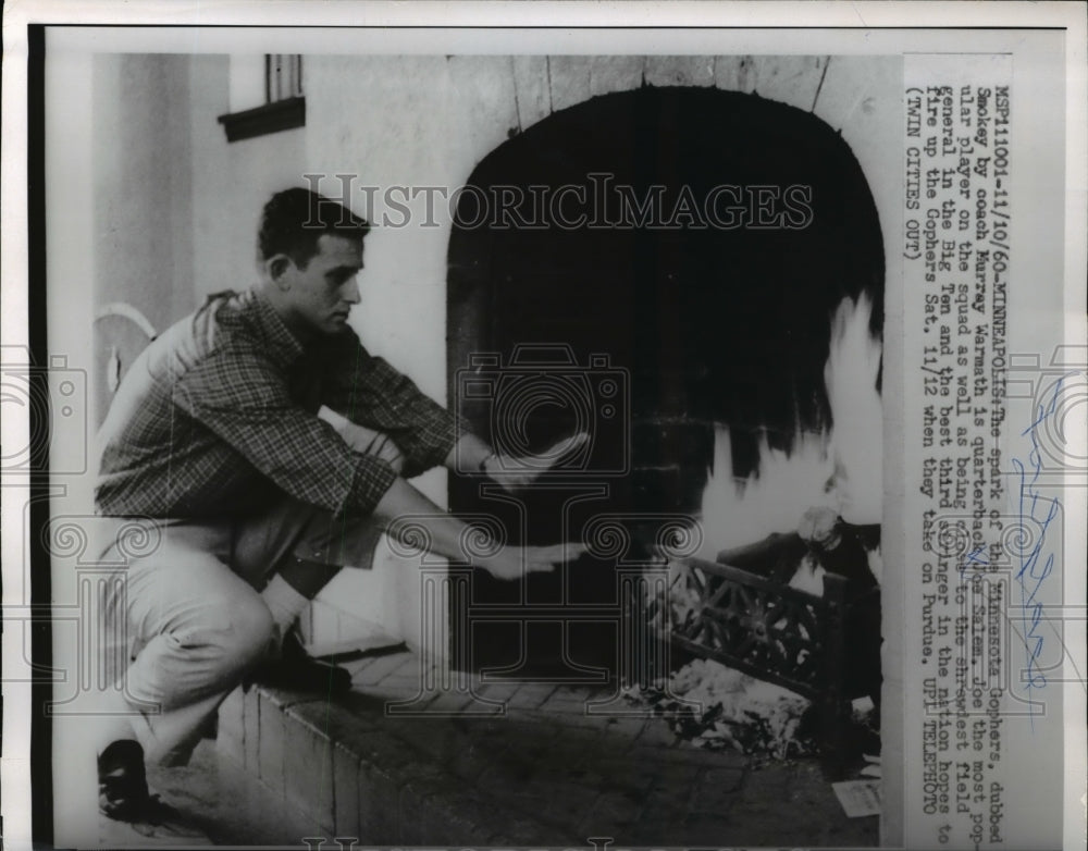 1960 Press Photo The spark of Minnesota Gophers is Joe Salem - ned53336