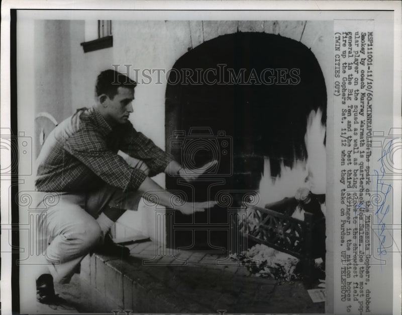 Load image into Gallery viewer, 1960 Press Photo The spark of Minnesota Gophers is Joe Salem - ned53336
