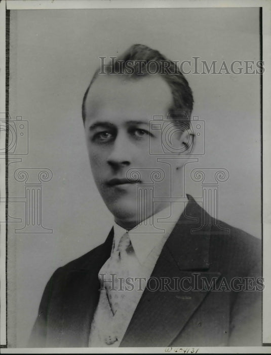 1937 Press Photo John F Stone