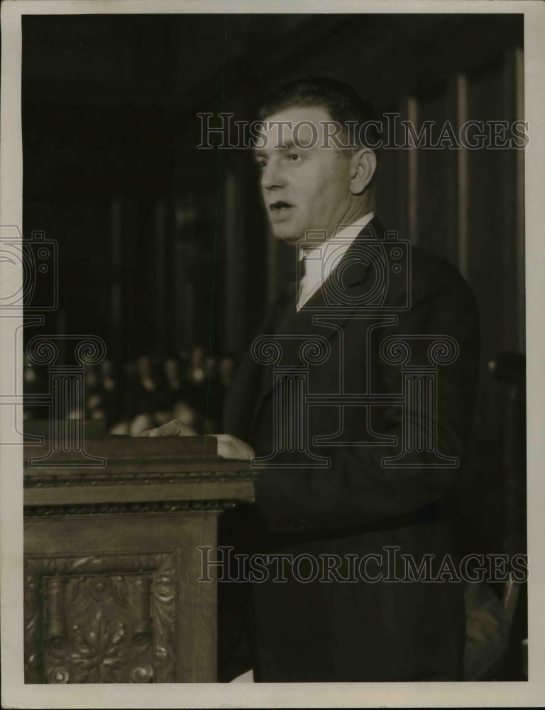 1935 Press Photo Alex De Mario