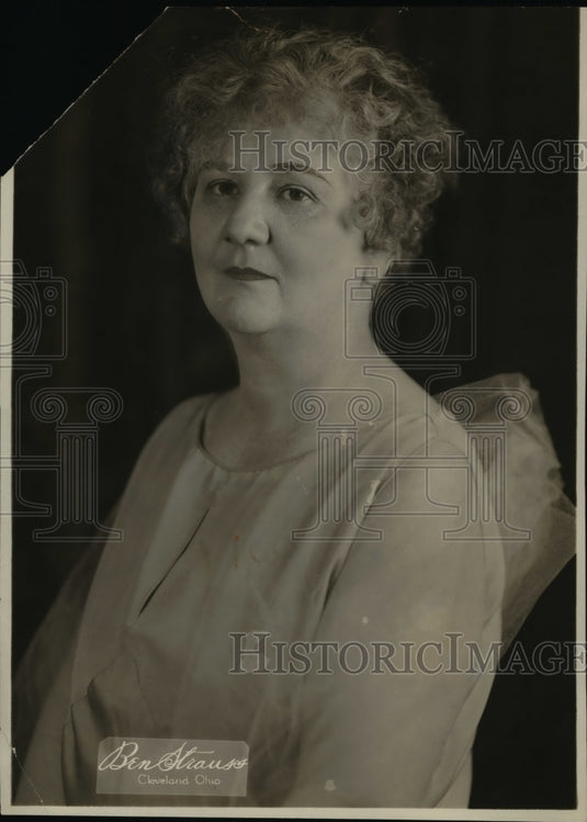 1931 Press Photo Mrs. E.H. Fishman