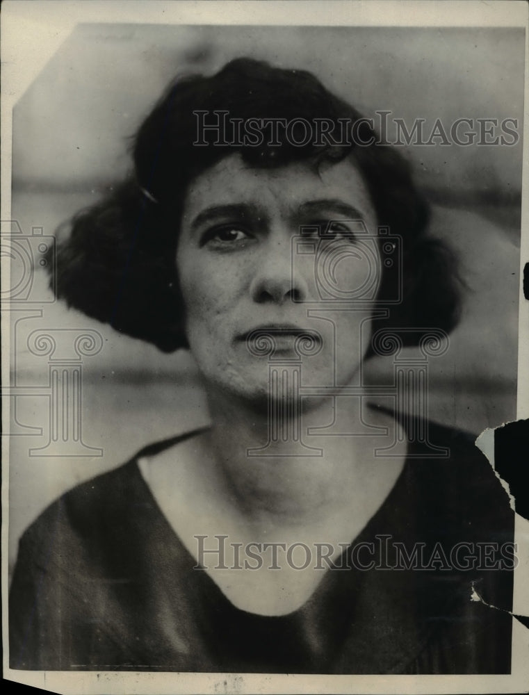 1923 Press Photo trouble has befallen Mrs Albert E Whitney present wife of Minn.