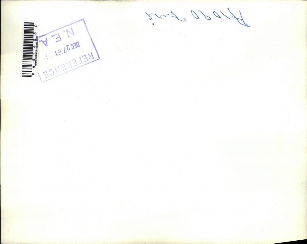 1961 Press Photo Injured Survivor of A Circus Fire - ned54082