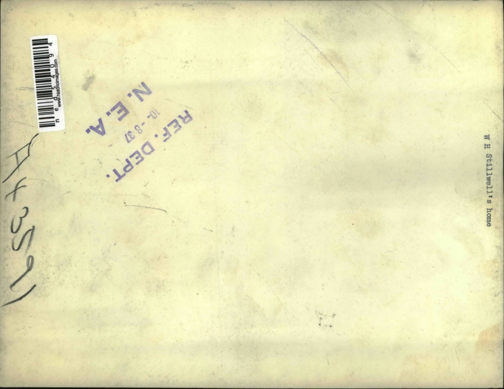 1937 Press Photo Aerial view of Chesapeake Island home of AH Stillwell