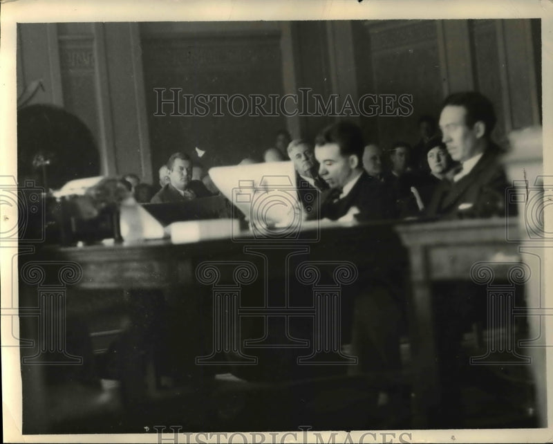 Load image into Gallery viewer, 1934 Press Photo rthur G Wilson 29 year old Cleveland Chemist is on trial for
