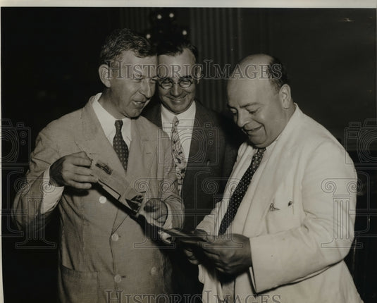 1935 Press Photo W.A. Hill, Hopson's Attorney, Moultrie Hitt